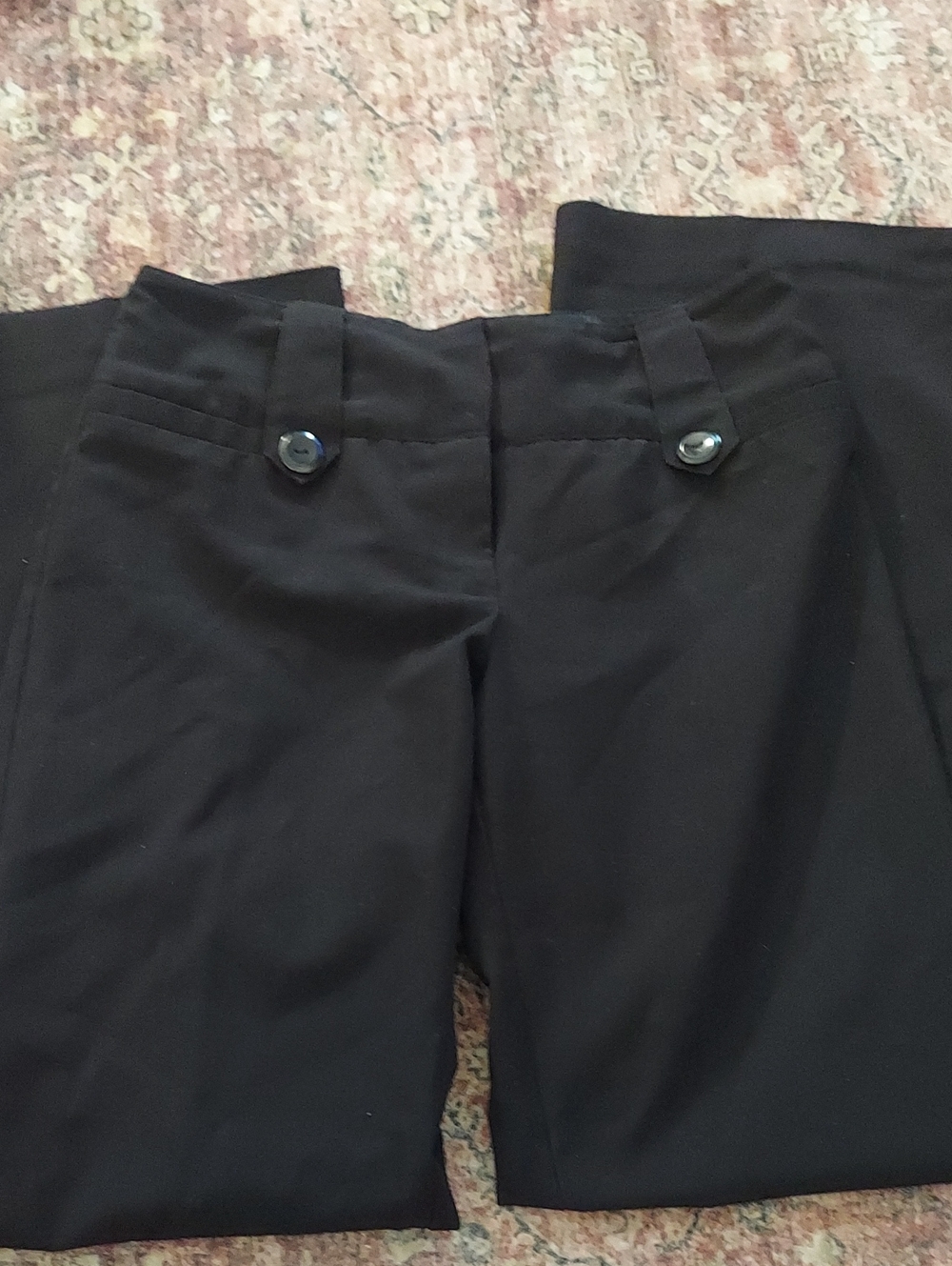Iz Byer Black Slacks